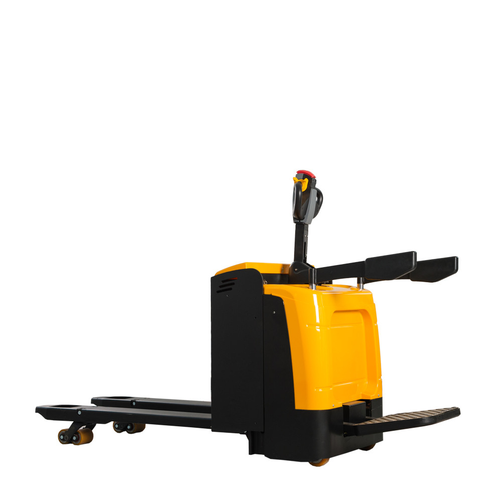 Ergonomic Electric Pallet Truck With 15% Gradeability And 2.2kw Motor Power