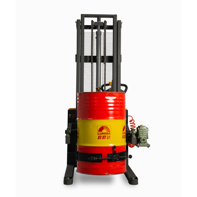 Electric Hydraulic Barrel Lifter 550 Kg Lifting Height 3m For Oil Drums