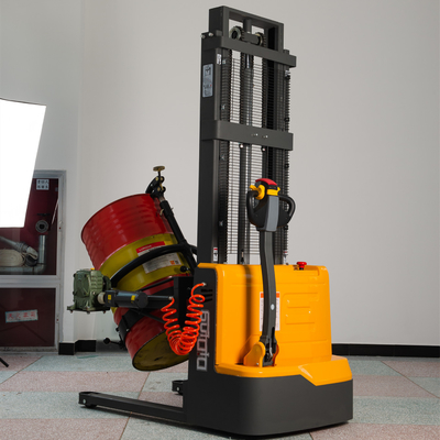 Electric Hydraulic Barrel Lifter 550 Kg Lifting Height 3m For Oil Drums