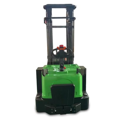Customized Electric Pallet Stacker with DC Motor and PU Wheels for Efficient Narrow Aisle Operations