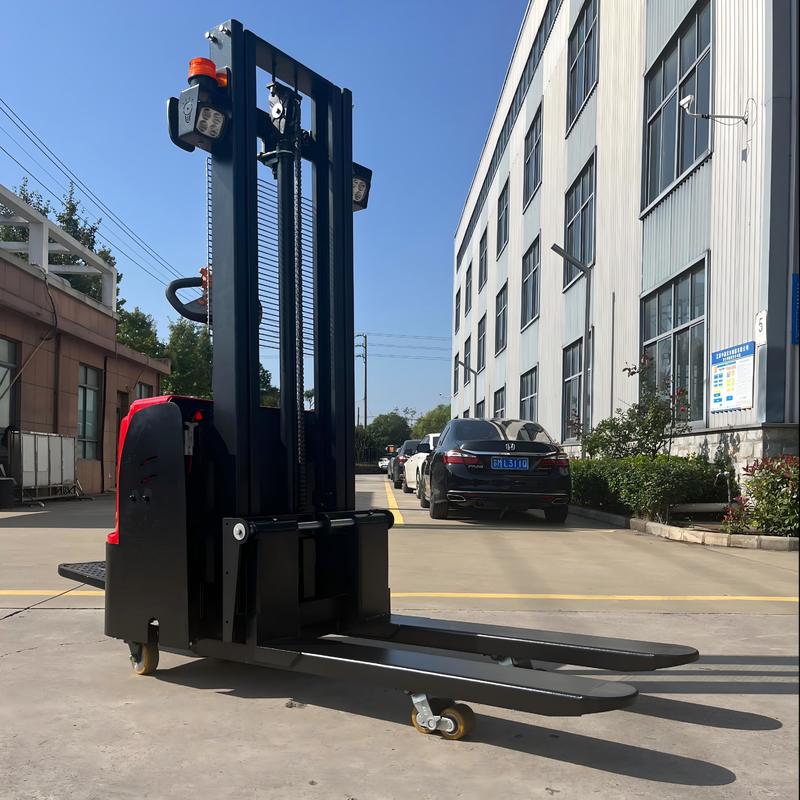 1.5 Ton Electric Double Lift Stacker Forklift 3000mm Lifting Height