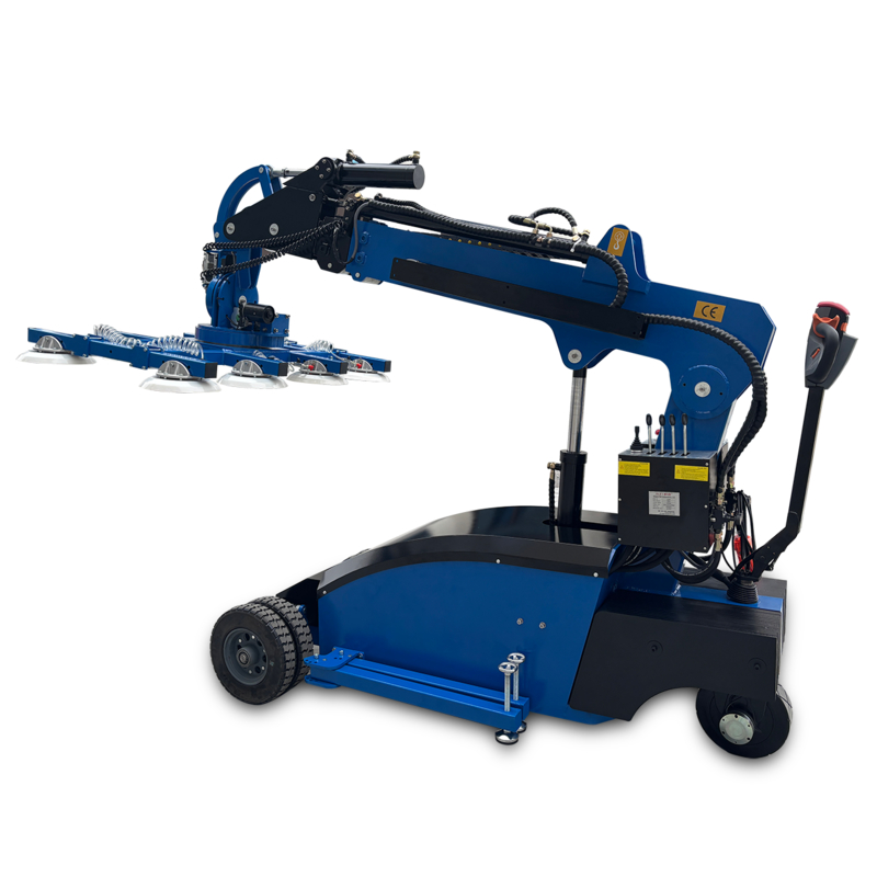 KAD 600kg 800kg Electric Glass Installation Suction Cup Car Robot Lift with CE Certificate