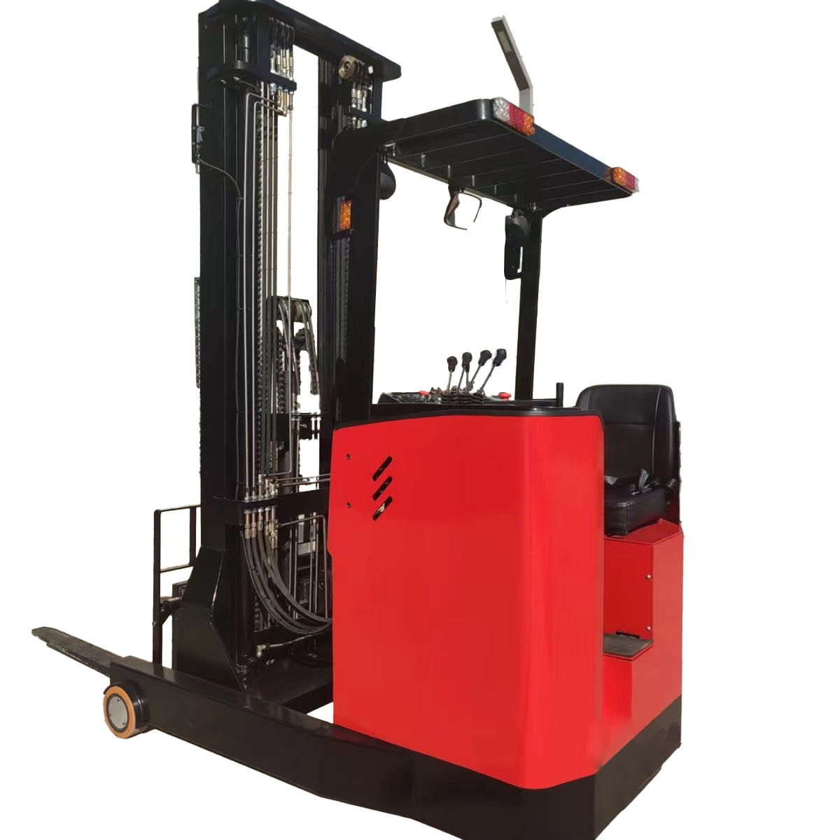 Electric reach forklift narrow aisle stand up sit down reach truck 1.5ton 2ton 3ton 3meter electric reach truck for sale